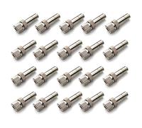Wexecon 20pcs Brass Mister Nozzles, 6mm Misting Nozzles for Outdoor Cooling System, Landscaping, Air Humidification, Greenhouse Irrigation (without Filter, 0.006"/0.15mm Orifice)