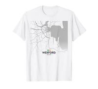 Wexford ireland map travel souvenir T-Shirt
