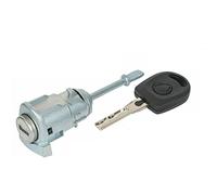 WEXIZU Left Ringt Driver Door Lock Cylinder, for Seat, Cordoba Ibiza III 6L3837167B 6L3837168B with KEY 2002-2008 Door Handle Lock Kit(RINGT1 x Key)