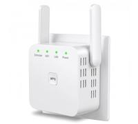 WeXtend Pro 5G Wifi Extender - 2026 New Dual Band 1200Mbps Signal Booster Wall Plug Repeater, Internet Range Expander with 360 Degree Whole Home Indoor Coverage for Multi-Story House (White, 300Mbps)