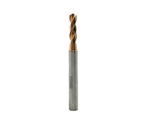 WEXWE Tools Solid Carbide Jobber Drills, High-Performance for Steel Alloys, 118° Point Angle, Rough Shank.Size: Cutting Diameter 4.5 mm, Shank Diameter D5 Shank, 1PC