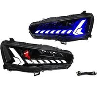 Wexxaii Car Headlamp Light Headlight Assembly for MITSUBISHI For GRAND For LANCER For EVO-X 2008-2018 Pair Of Car Styling(Right-hand Driving)