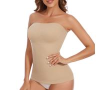 Weygur Strapless Shapewear Tank Tops for Women Shapewear Cami Tummy control Slimming Camisole