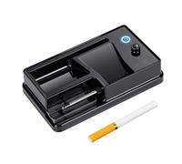 WEYIMVTO Cigarette Maker, Infrared Induction Portable Cigarette Filling Machine, Suitable for 6.5/8Mm Paper(Black,8mm)