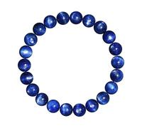 WEYIMVTO crystal bracelet, Natural Blue Kyanite Bracelet, Handmade Gemstone Crystal Gift(10~10.8mm)