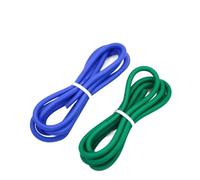 WEYIMVTO Electrical wires and cables, 1 Meter 5 Meters Red Black Yellow Green Grey Purple White Blue Color Silicone Wire 10AWG to 15AWG Cable(1meter Blue 1meter Green,12 AWG)