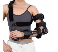 WEYIMVTO hinged elbow brace, OP Elbow Splint Immobilizer Arm Support Orthosis Orthotics(Left)