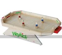 WeyKick Magnetic Wooden Table Football Game, Stadium, 4 Players