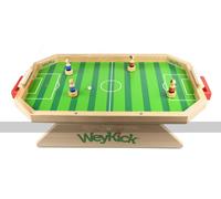 WeyKick Magnetic Wooden Table Football Game, Stadium, 4 Players, Green
