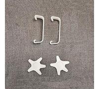 Weylan tec Foldable Bath Tub Drain Stopper Drain Plug in Star Shape 2pcs Pack