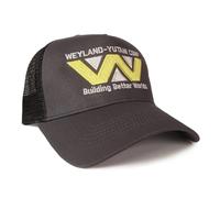 Weyland-Yutani Corp Emboridered Hat Inspired by Alien Mesh Back Cap Black/Grey