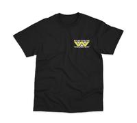 Weyland Yutani Corp Left Hand Breast Embroidered Logo Inpsired by Alien Cotton T-Shirt Medium Black