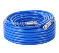 weyleity 100FT Airless Paint Spray Hose | 1/4" Universal Paint Sprayer Hose, 3300 PSI High Pressure Flexible Fiber Tube with Reinforced Steel Wire (100FT/30M)