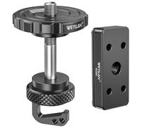 WEYLLAN Ball Head Conversion Kit for BOG DeathGrip Tripod, 6061-T6 Aluminum Ball Head Converter Adapter and Arca Swiss Saddle Mount Plate Complete Kit Combo for BOG DeathGrip Tripod