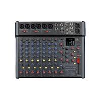 Weymic B120 Professional Mixer for Recording DJ Stage Karaoke Music Application w/ 99 DSP Effect USB Drive for Computer Recording Input, XLR Microphone Jack, 48V Powerfor Professional (12-Channel)