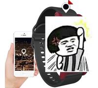 Weyot Elderly Smart Watch with Fall Detection, Life Alert Systems for Seniors, Fall Alarm Watch For Elderly, Tracker Watch for Dementia Alzheimer's, GPS Tracker, SOS Call,Red