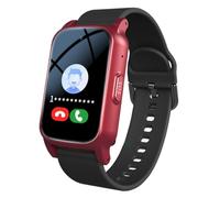 Weyot Elderly Smart Watch With Fall Detection, SOS Personal Alarm, GPS Tracker, Red
