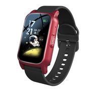 Weyot Emergency Call Bracelet for Seniors, Emergency Watch for Seniors with SOS Emergency Call, Fall Detection, HD Video Call and Magnetic Charging - IP67 Waterproof, Red, 25.8 x 2 cm