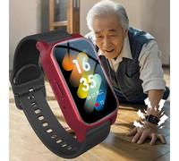 Weyot Fall Alert Devices for Elderly, Fall Detection Smart Watch for Seniors with SOS Button, HD Video Call & Electronic Fence, Emergency Bracelet for Elderly, Personal Alarm Watch