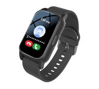 Weyot Fall Alert Devices for Elderly, Fall Detection Smartwatch for Seniors, Emergency Bracelet for Elderly, Gps Tracking Watch with Sos Button, HD Video Call & IP67 WaterproofBlack,25.8x2cm