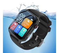 Weyot Fall Alert Devices for Elderly, Waterproof Smart Watch for Seniors with Fall Detection, SOS Button, HD Video Call & Magnetic Charging, 1.83'' Emergency Bracelet for Elderly