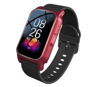 Fall Detection Smart Watch for Elderly, Fall Alert Devices for Elderly with SOS Emergency Button, HD Voice Call & Waterproof, for Dementia Alzheimer's,Red