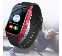 Weyot Fall Detection Smart Watch for Seniors, Emergency Call Bracelet for Elderly, Fitness Tracker Watch with SOS Button, HD Video Call, Electronic Fence & IP67 Waterproof, Gifts for Elderly Mom