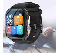 Weyot Fall Detection Smartwatch for Seniors, Fall Alert Devices for Elderly, 1.83'' Emergency Bracelet for Elderly with Sos Button, Incoming Call Vibration ＆ Magnetic Charging - IP67 Waterproof