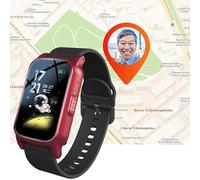 Weyot Fall Detection Watch for Elderly, Personal Alarm Watch for Elderly, Fitness Tracker Watch with SOS, HD Video Call, Two-way Call & IP67 Waterproof, Emergency Call Button for Seniors