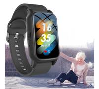 Weyot Personal Alarm Watch for Elderly, Emergency Call Button for Seniors, Fall Detection Watch for Elderly with SOS Button, HD Video Call & IP67 Waterproof, Life Alert Systems for Seniors