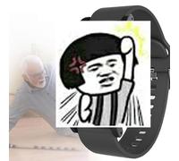 SOS Personal Alarm for Elderly Fall Detection Smartwatch Fall Alert Detector for Seniors GPS Location Tracker Waterproof Smart Watch for Dementia,Black