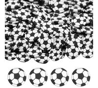 Weysat 30g Mini Soccer Polymer Clay Slices 0.2 Inch Tiny Clay Soccer Pieces Sports Sprinkles Ball Confetti for Clips Nail Art DIY Craft Party Decoration Favors for Team Sports Lover