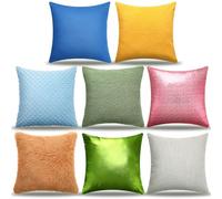 Weysat 8 Pcs Calm Down Corner Supplies Sensory Pillow Cover Sets for Classroom Counseling Office Special Needs Classroom Calm Corner Items Sensory Pillow Cases Autism Therapy