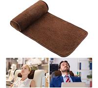 Weysat Neck Pillow for Recliner Head Pillow Adjustable Plush Pillow Neck Roll Non Slip Fleece Couch Neck Head Support Pillow for Travel Home Recliner Sofa Armchair (Brown)