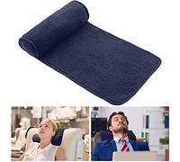 Weysat Neck Pillow for Recliner Head Pillow Adjustable Plush Pillow Neck Roll Non Slip Fleece Couch Neck Head Support Pillow for Travel Home Recliner Sofa Armchair (Dark Blue)