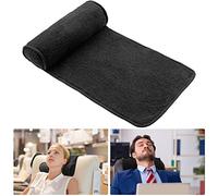 Weysat Neck Pillow for Recliner Head Pillow Adjustable Plush Pillow Neck Roll Non Slip Fleece Couch Neck Head Support Pillow for Travel Home Recliner Sofa Armchair (Black)