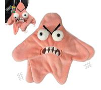 WEYSHHT Angry Starfish Prank Toy, Dancing Starfish Pendant, Fun Backpack & Keychain Gift, Halloween