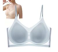WEYSHHT Ultra-Thin Ice Silk Lifting Bra, Seamless Ultra-Thin Ice Silk Bra, Ice Silk Air Sports Camisole Without Steel Ring, Breathable Soft