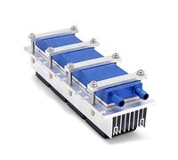 Weytoll 288W Thermoelectric Peltier Refrigeration Cooler 12VDC 30A Semiconductor Cooling System DIY Kit for Air Conditioning Fan