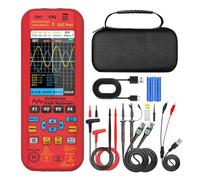 Weytoll 3in1 Oscilloscope Multimeter Signal Source 3.98inch TFT Display Oscope Meter Handheld Oscilloscope 50Mhz Bandwidth 250MSa/s Sampling Rate Dual Channel Oscillometer with Waveform Save and View