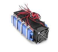 Weytoll DIY Thermoelectric Cooler Semiconductor Refrigeration Cooler 576W High Power Cooling Device Air Conditioner Refrigeration Equipment Electronic Cooling System DIY Refrigerator Accessories Kit