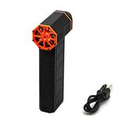 Weytoll Handheld Ducted Turbofan 130,000RPM 52m/s Wind Speed Jet Fan 29mm Brushless Motor Lithium Violent Fan Portable Car Washer Dust Blower Keyboard Cleaning Tool Compatible with Makita