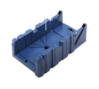 Weytoll Multifunctional Woodworking Miter Saw Box Miter Saw Holder Saw Storage Mitre Box Back Saw Box 45 Degree/22.5 Degree/90 Degree Plastic Saw Box Medium Miter Saw Cabinet - 6Saw Not Included W