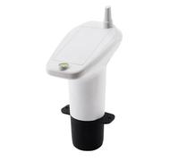 Weytoll Wireless Ultrasonic Level Gauge Water Tank Liquid Level Meter with Temperature Sensor Liquid Depth Level Gauge Indicator with Time Display