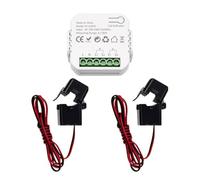 Weytoll ZigBee Energy Switch Multifunction Power Voltage Current Meter Mobilephone APP Real-time Power Statistics Daily Monthly Total Power Consumption Querying with Power Setting Function1