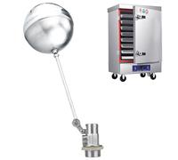 Wezalget Auto Fill Valve, Pool Autofill Float Valve, Stainless Steel Adjustable Leak-Proof Controller Automatic Parts for Fountain Pool Pond Garden Irrigation Rice Steamer