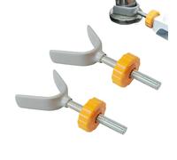 Wezalget Baby Gate Adapter for Bannister,Baby Gate Adapter - Adjustable Set of 2 Y-Bolt Extension for Child Cat Puppy Dog Home House Kid Pet