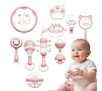 Wezalget Baby Musical Instruments - Children Percussion Music Toy Set,Educational Multi-Sensory Percussion Instruments for Playroom, Travel, Nursery, Kids Over 18 Months