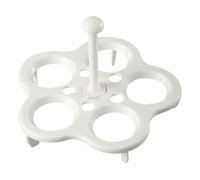 Wezalget Egg Steamer Rack - Egg Steamer Cooking Rack - Kitchen Accessory Holder Cooker Pot for Adults Families Indoor Outdoor Camping Apartment Countertop Home