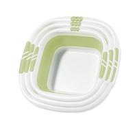 Wezalget Foldable Basin - Washtub for Dishing | Laundry Wash Bin Portable for Washing Clothes Washroom, Fruit, Space-Saving Foot Soaking Tub